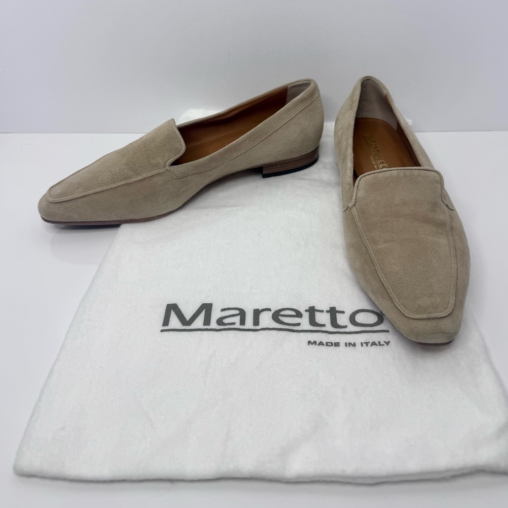 Maretto Italian Suede Loafers